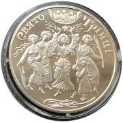 UKRAINA 5 UAH 2004r. Zesłanie Ducha Świętego