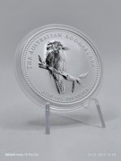 Srebrna moneta 1oz Kookaburra 2005 1$ Australia .999 Ag, mennicza