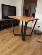 Stół loft wysoki kwadratowy