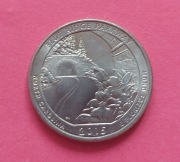 1/4 dolara 25 cent Quarter Dollar 2015 USA Blue Ridge Parkway P