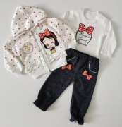 Komplet niemowlęcy ŚNIEŻKA 86 DRESIK BAWEŁNA 