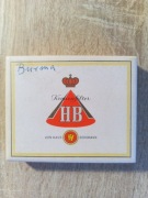 stare puste pudełko, rarytas, po papierosach HB Kronenfilter (60)