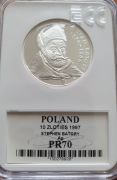 10 zł. Stefan Batory   1997 Gcn pr70