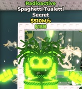 Steal a Brainrot - SPAGHETTI TUALETTI 510M/S. Roblox 