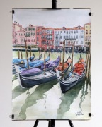 Obraz akwarela Wenecja Denys Tsarenko Oryginał