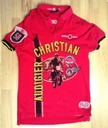 Koszulka Polo M Christian Audigier Garage Parts Unikat!