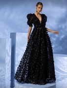 Ekskluzywna czarna suknia wieczorowa – NOWA 