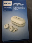 Słuchawki bezprzewodowe Philips TAT4556WT/00 ANC Dokanałowe Biały