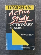 Longman Active Study Dictionary of English new edition 1992