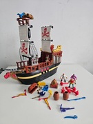 Fisher-Price Imaginext Pirate Raider duży statek piracki + figurki
