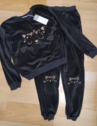 Nowy milutki welurowy dres bluza spodnie 140 Sinsay