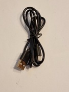 Czarny kabel USB C 100 cm tylko do ładowania