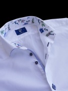 R2 Amsterdam oryginalna biała koszula męska slim fit rozmiar XL