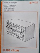 UNITRA ELTRA CS 201 - instrukcja serwisowa, schematy, katalog części itp.