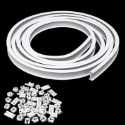 Elastyczny Karnisz, Szyna do Zasłon Biała