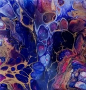 Obrazy akryl pouring 