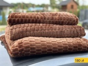 NARZUTA + 2 narzuty na fotele Czekoladowy Brąz