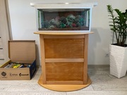 Akwarium 80l z szafką i filtrem zewnętrznym