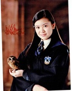 Cho Chang - oryginalny autograf na zdjęciu Harry Potter