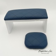 Podpórka do manicure + poduszka pod łokieć, profesjonalna, solidna