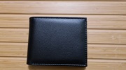 Portfel skórzany czarny