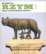 Plan Rzymu z mini przewodnikiem 