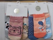 Skarpetki bawełniane 2x3pak - rozmiar 6/9mies