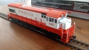 Atlas Silver lokomotywa spalinowa U30B Low Nose, Frisco, skala H0