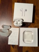 Słuchawki Apple AirPods 2 gen komplet, lewa słuchawka uszkodzona  Wawa