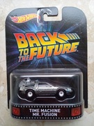 Hot Wheels Premium Retro Entertainment _ Time Machine Mr. Fusion  _