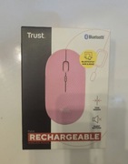 Myszka Trust Puck, różowy (24125)