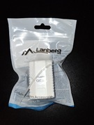 Gniazdo natykowe i 10 wtyczek rj45