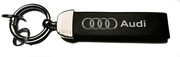 Skórzany brelok z logo Audi 