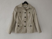 Stylowa Kurtka Safari / Militarna – Beżowa, Stan Idealny, XS, Top Secret