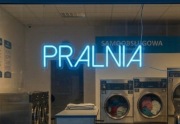 NEON SZYLD PRALNIA ŚWIATŁO LEDOWE WEWNĘTRZNY LUB ZEWNĘTRZNY