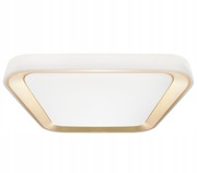 LAMPA LED SUFITOWA PLAFON ŁAZIENKOWY ZŁOTY BIAŁY GLAMOUR NOWOCZESNY PILOT