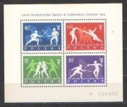 Fi  Bl 38 ** Szermierka   b.ładne