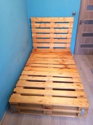 Łóżko z palet 207x120 cm