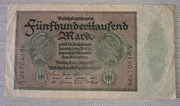 Banknot Rzesza Niemcy 500000 marek 1923 r.