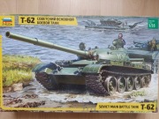Zvezda 3622, T-62 model do sklejania 1/35