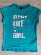 KOSZULKA DZIEWCZĘCA 4F ROZMIAR 146