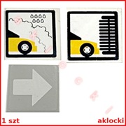 LEGO PŁYTKA 2x2 3068bpb0209 szczotki 3068bpb0210 krople 3068bpb0385 z 7993