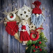 Ozdoby choinkowe boho 