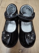 Czarne lakierki (balerinki) Cupcake Couture, rozmiar 21 - stan BDB