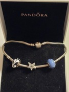 Srebrna bransoletka Pandora, charms