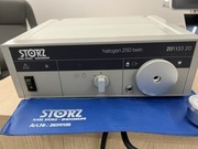 Źródło światła i światłowód używany sprawny