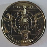 2 złote 750-lecie lokacji - Poznania 2003 r.