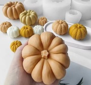 Duża DYNIA forma silikonowa 7.2*9.5 do odlewów Świec Mydła Żywic Czekolady