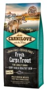 Carnilove Carp & Trout Karp i pstrąg 12kg Bezzbożowa karma d dorosłych psów