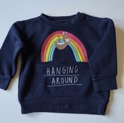 Bluza dziecięca NEXT 1/5-2 lata rozm. 92 granatowa